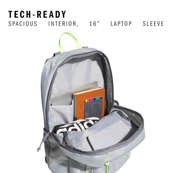 adidas excel backpack grey 7 looking backpack that is built to last multiple years New! Adidas Excel 7 Backpack